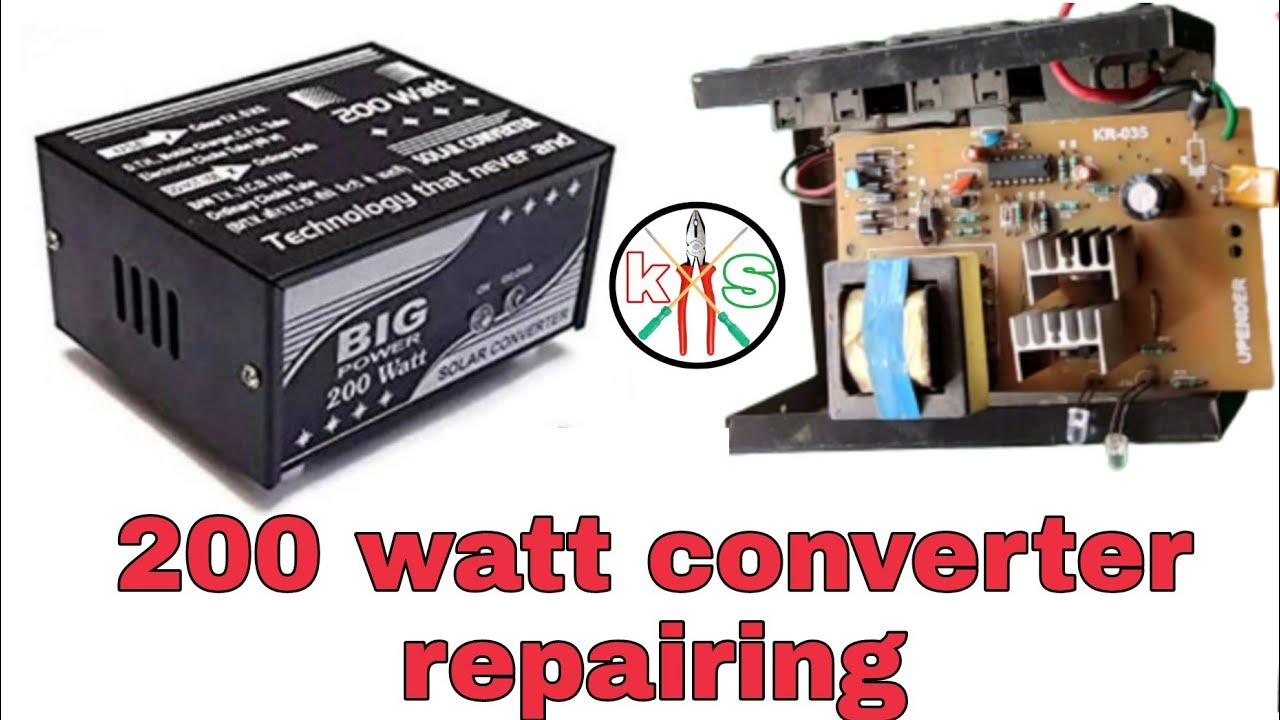 200 watt converter repair kaise karen 🤔 converter repair kaise karen 🤔  converter Kaise banaye 👈🤗😎🤠😇
