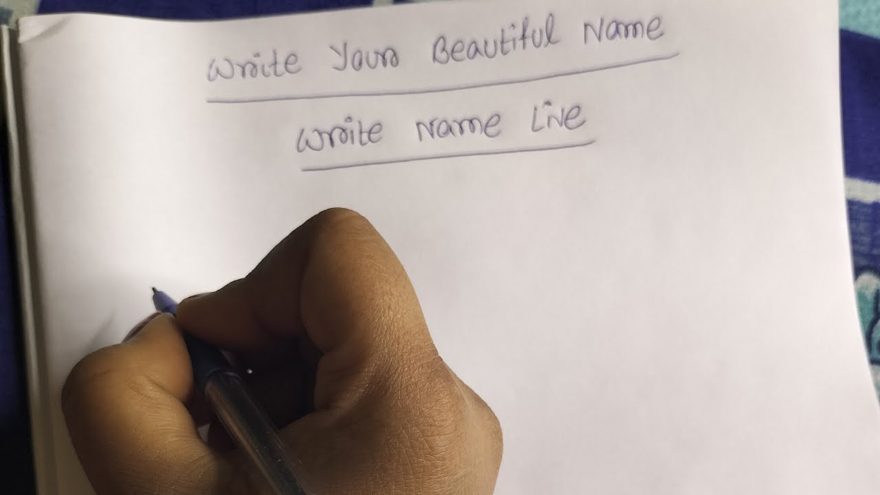 Live Name Writing! Comment Your Name & I will Write it Live | Join Now❤️🫰🙏!