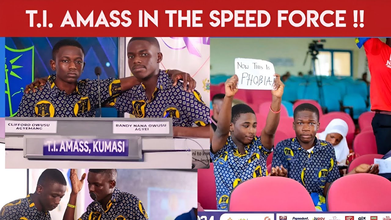 How T.I. AMASS Brutally Dismantled Amenfiman SHS, Tuobodom SHS In The SPEED RACE |#NSMQ2024 #Prelims