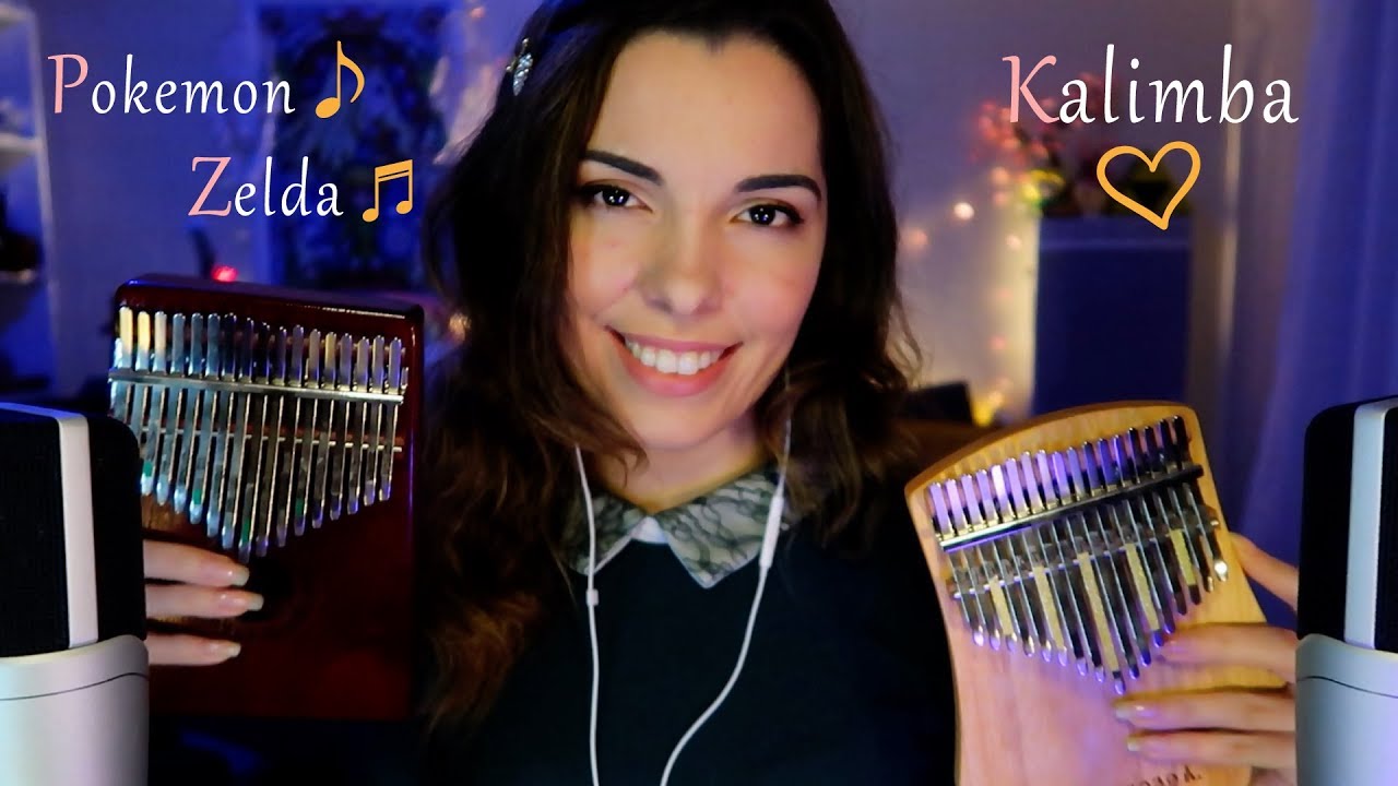 ASMR FR ~ Hop au lit ! Je te Berce avec mes Kalimbas ♡ Douces Mélodies Trop Bien ♡  + Chant chuchoté