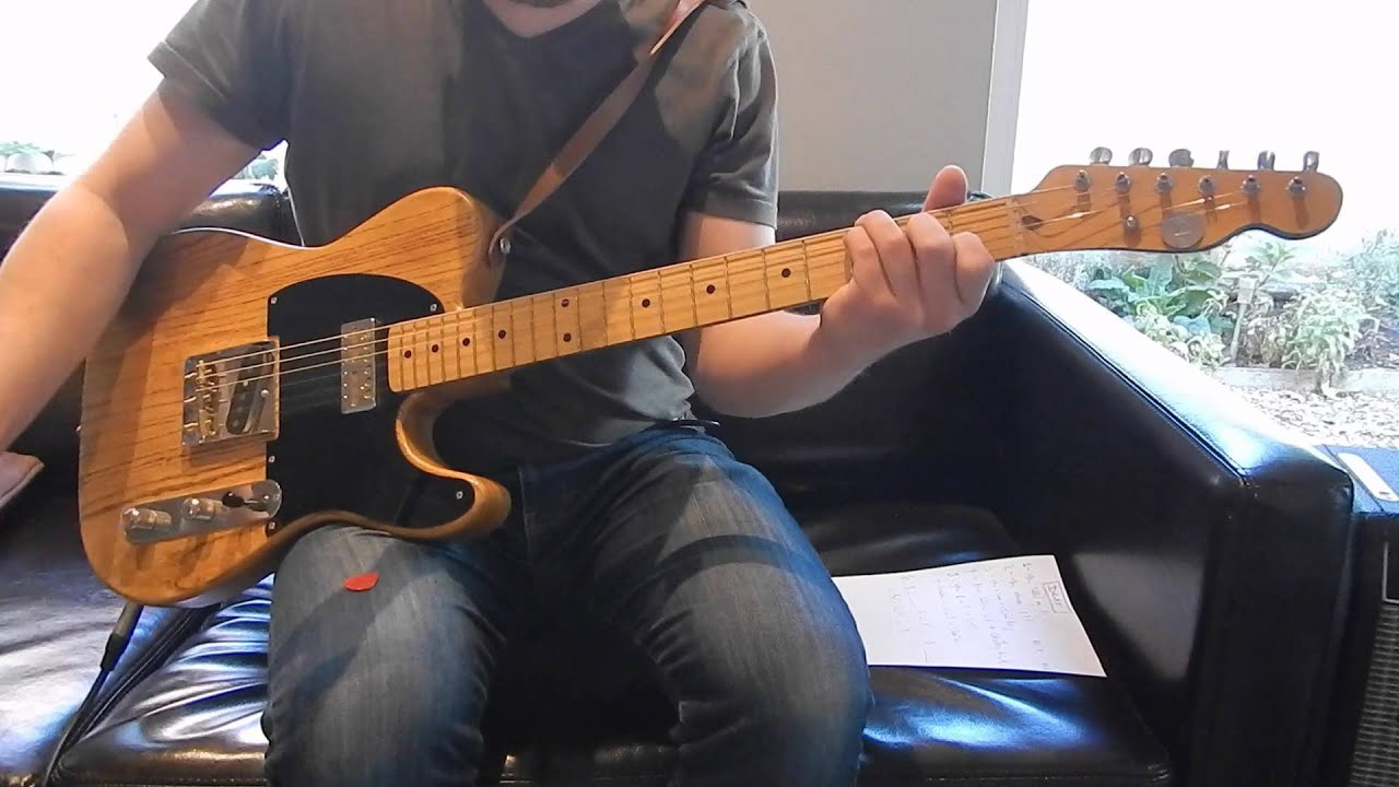 Mojo Pickups Gold Foil and 52 Tele Demo