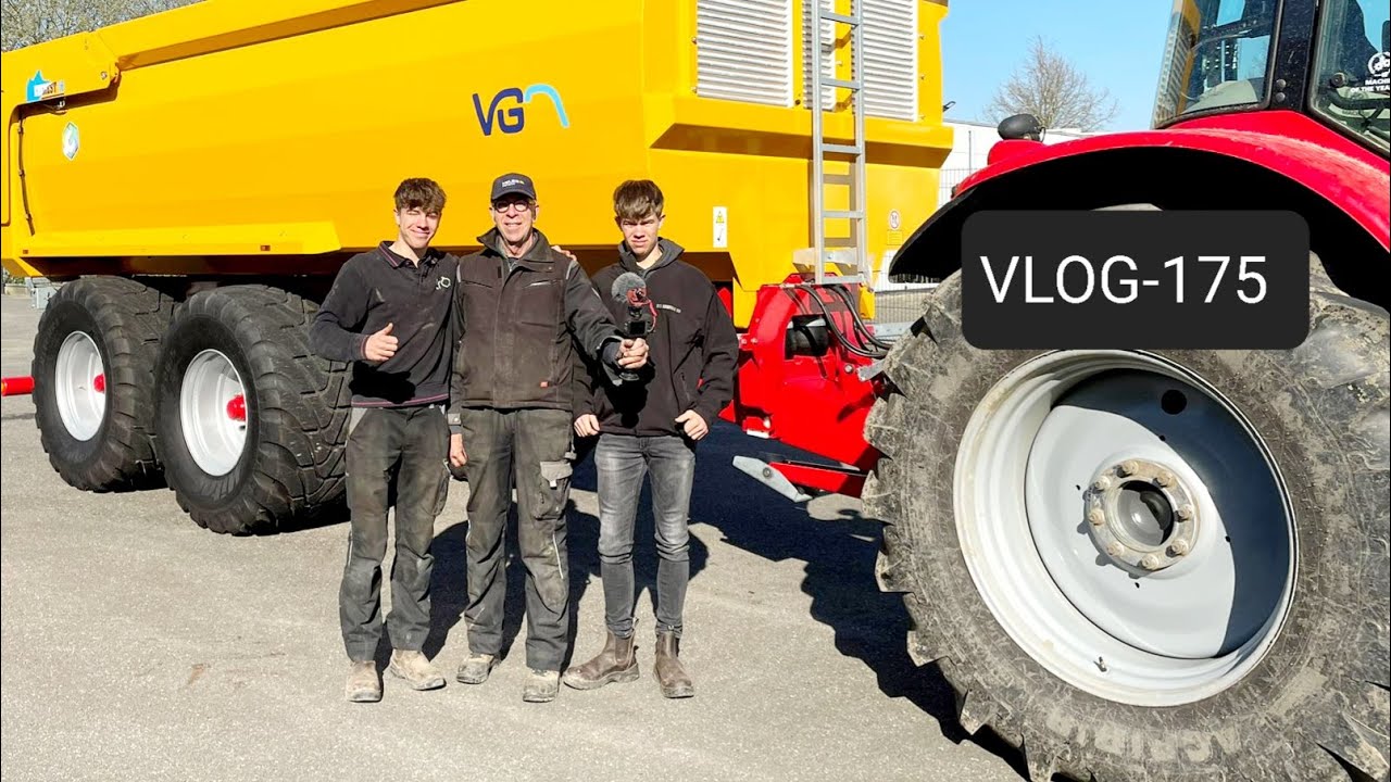 FARMVLOG #175 gewasbescherming wintertarwe, schuur schoon maken, VGM kieper