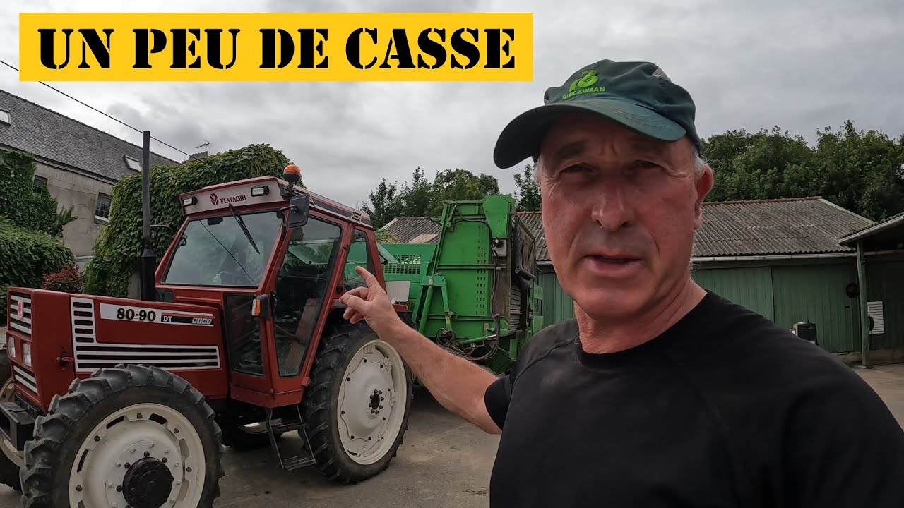 réparation d'une arracheuse  AVR