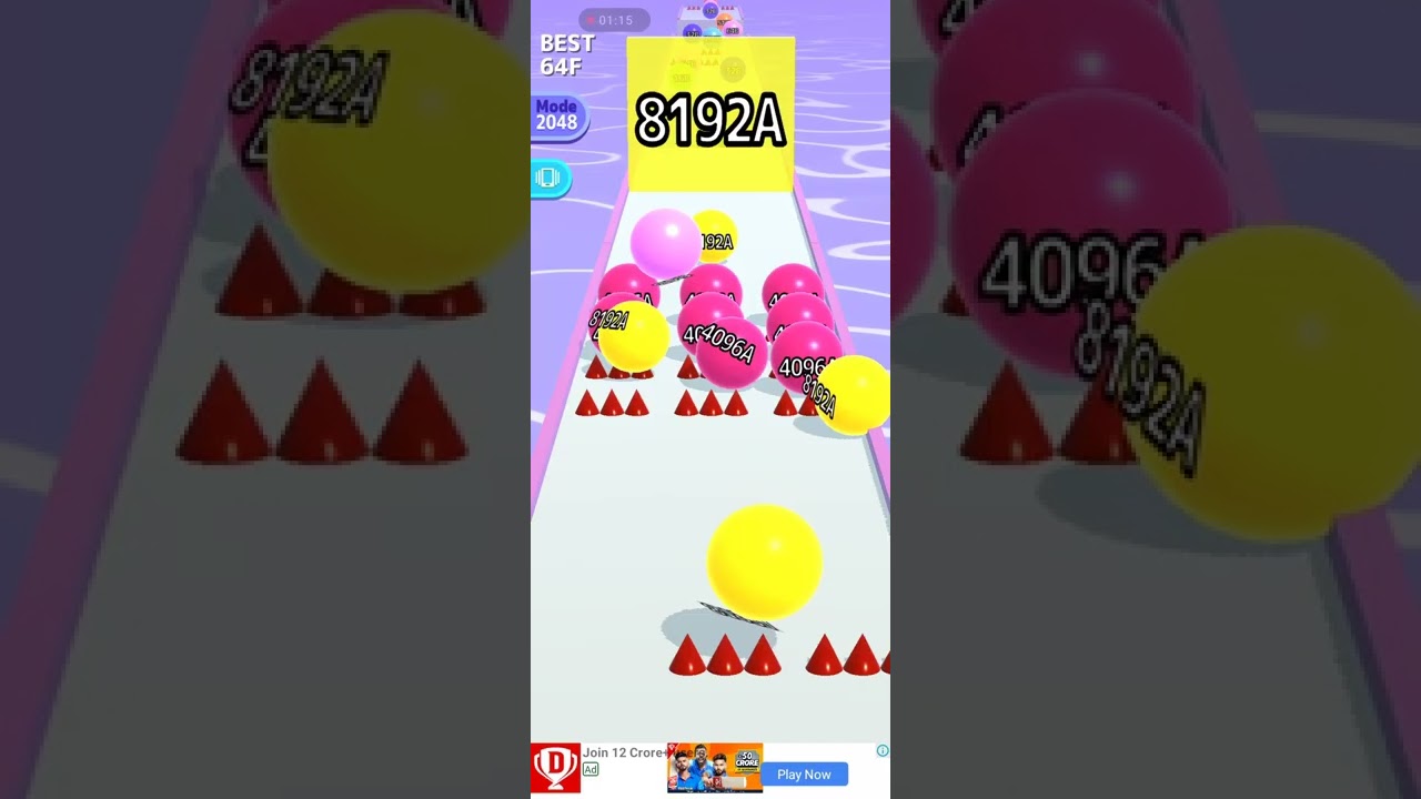 ball run 2048 8192 G