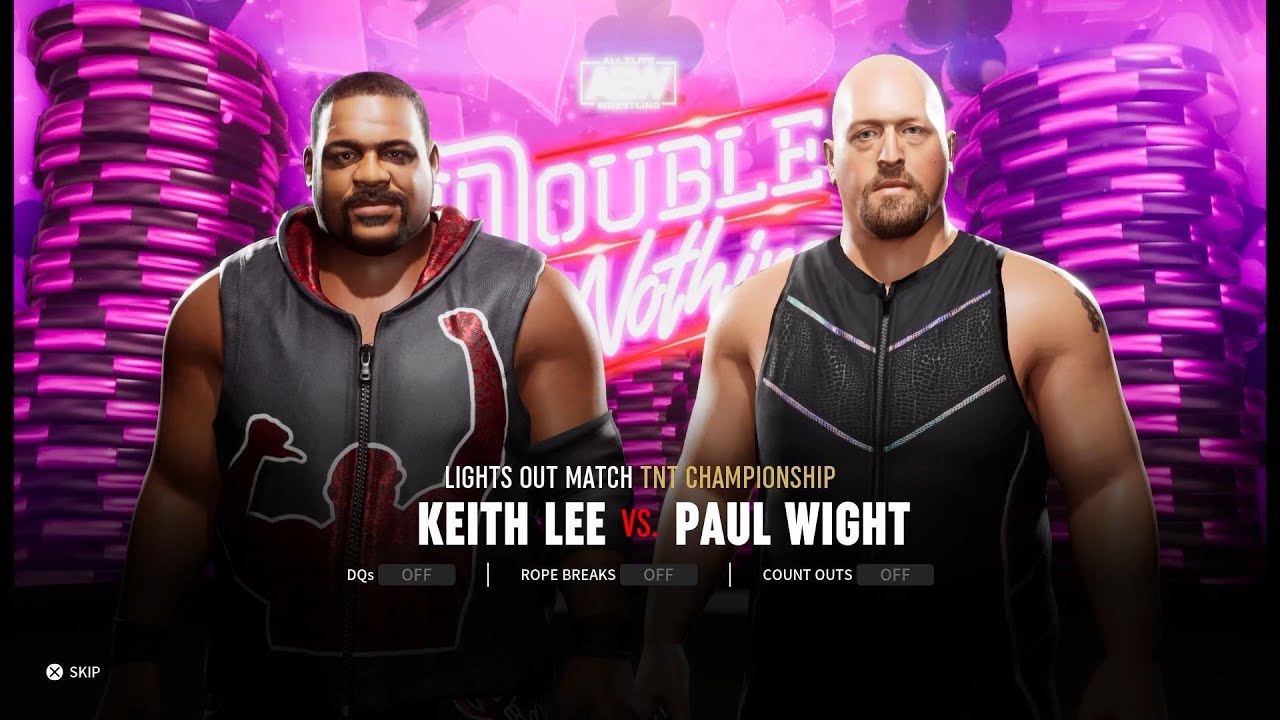 AEW Fight Forever - Keith Lee vs. Paul Wight (PS4)