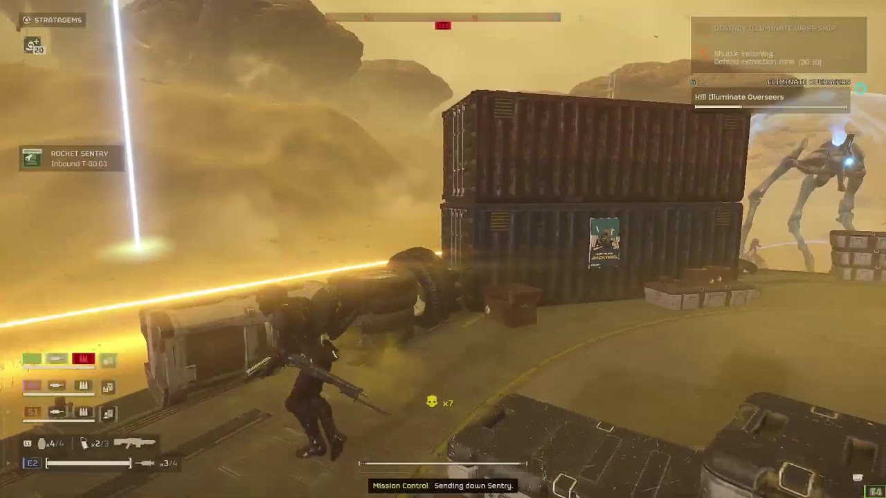 New toys. Helldivers 2