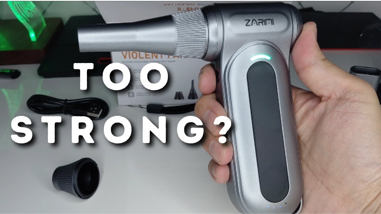 This Electric Air Duster Is INSANELY Strong
