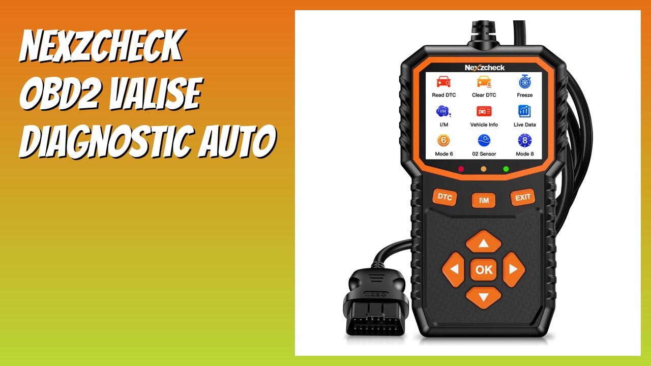 AVIS (2026) : Nexzcheck OBD2 Valise Diagnostic Auto. D&Eacute;TAILS