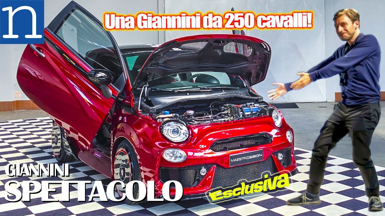 500 GIANNINI SPETTACOLO 0/200 |  SOUND della 500 da 250 cavalli a tiratura limitata