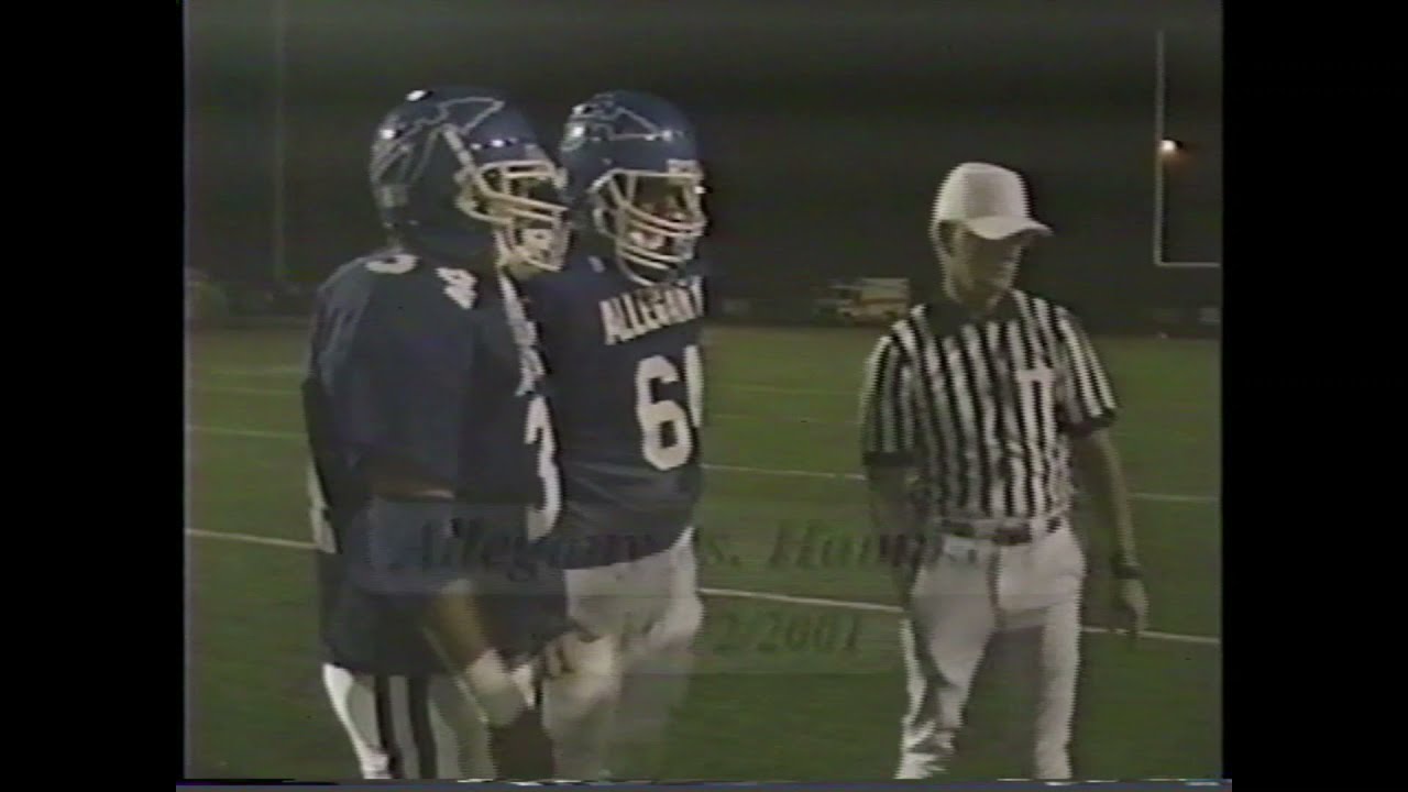 2001 Allegany Football Highlights