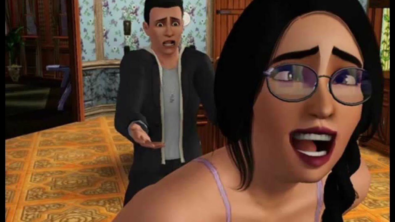 What I Did With The Goth Family - The Sims 3 (Goth Family Photo Album)
