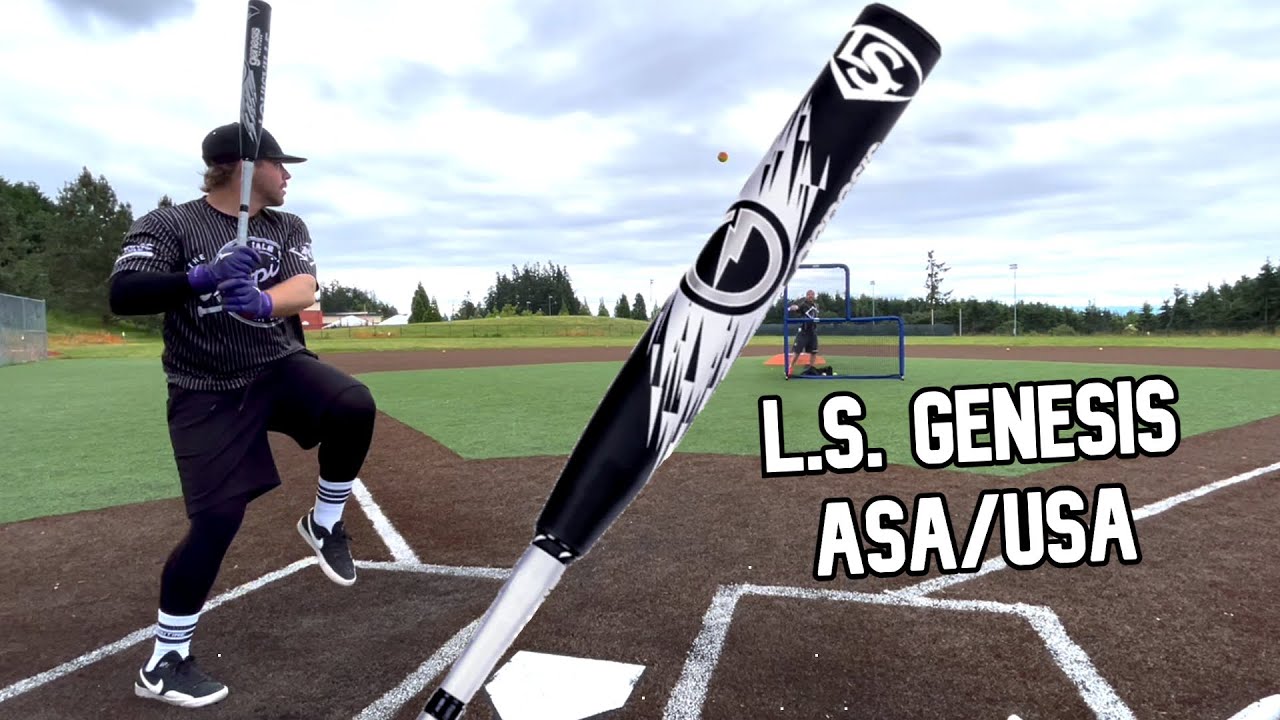 Hitting with the Louisville Slugger GENESIS ASA/USA | Slowpitch Softball Bat Review