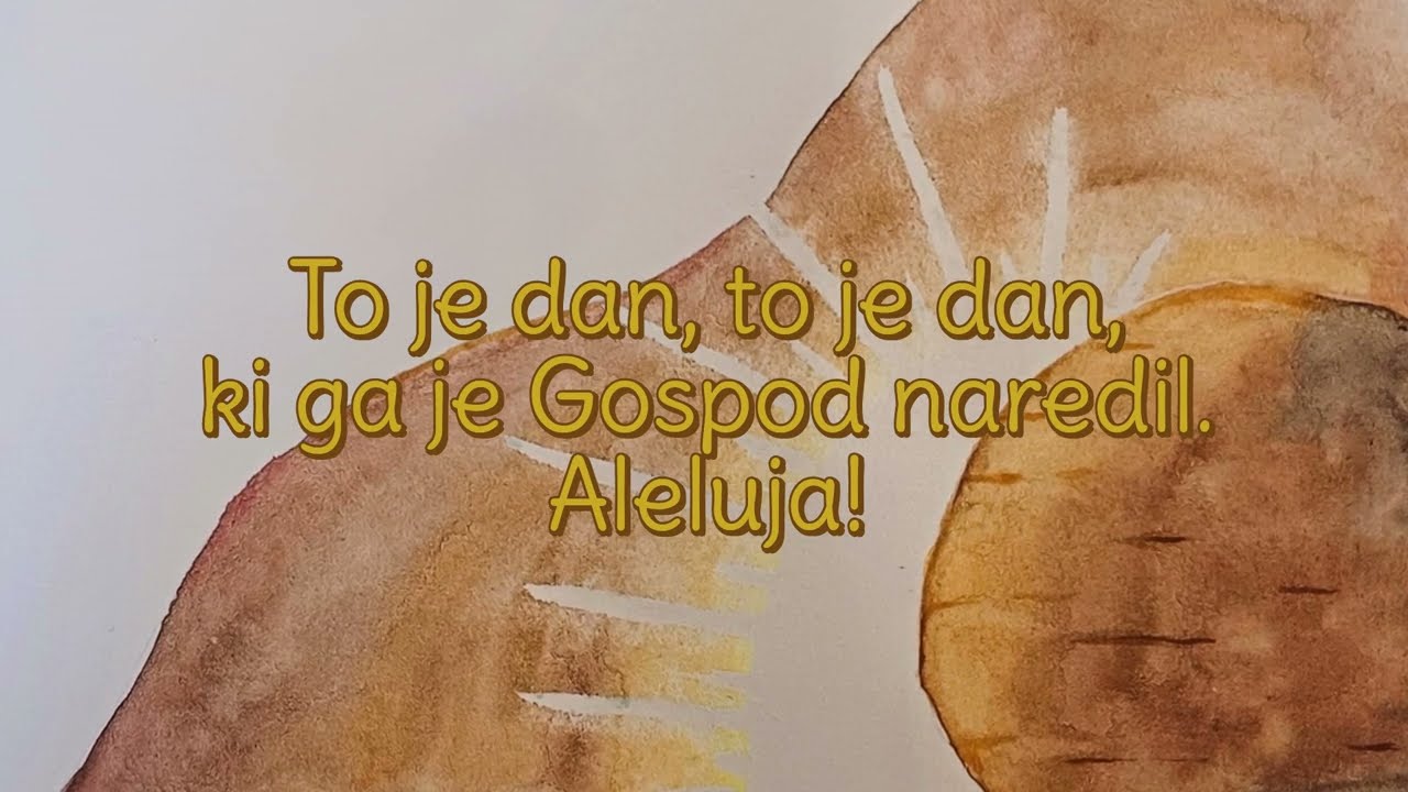 To je dan (Ps 118,1-2.16-17.22-23)