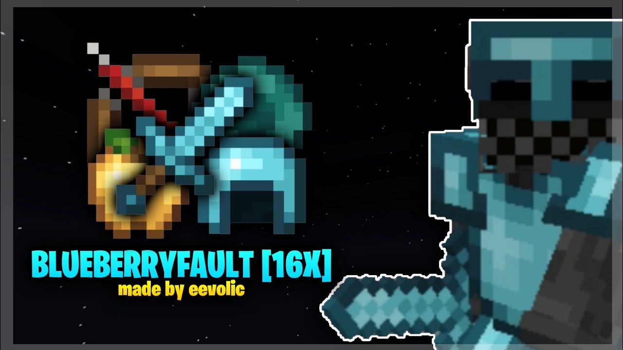 BlueberryFault [16x] (IgnacioBlade 50K Texture Pack) by Eevolic // MCPE Texture Pack Showcase