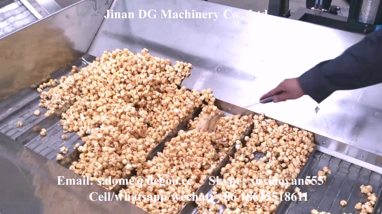 40-60kg Small scale commercial ball shape maize kernel corn popping machine popcorn maker