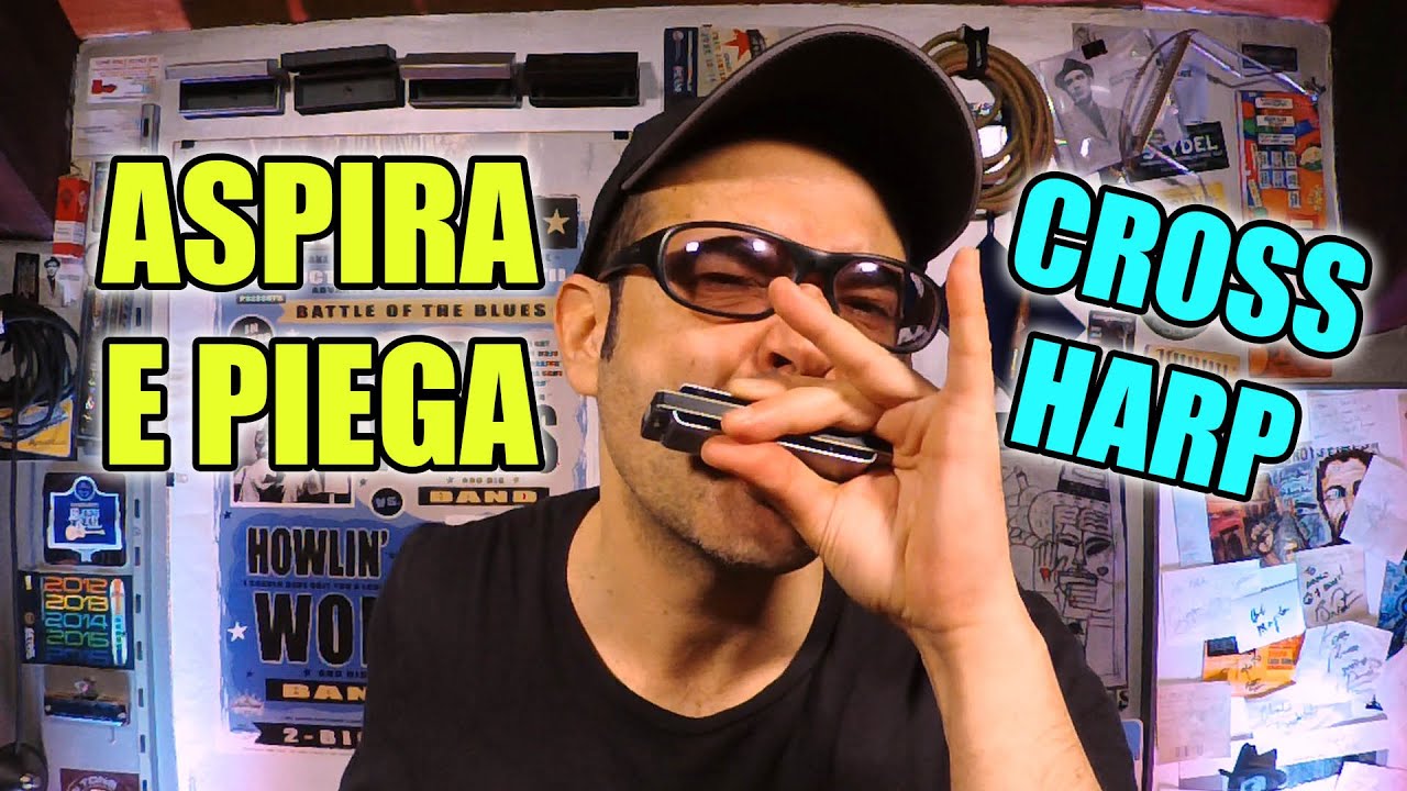 Armonica diatonica e blues: vai in cross harp, aspira e piega! | Easyharp | Armonica blues tutorial