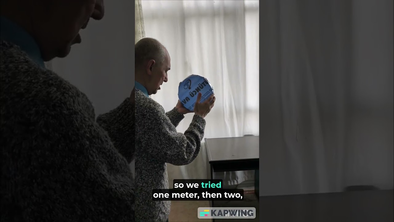 Smoke rings. How far can it go? 