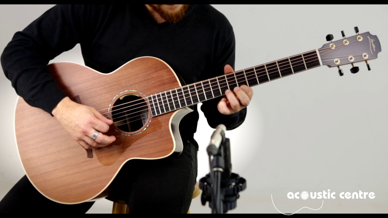 Lowden F-35CE Custom Redwood / Rosewood: Acoustic Centre