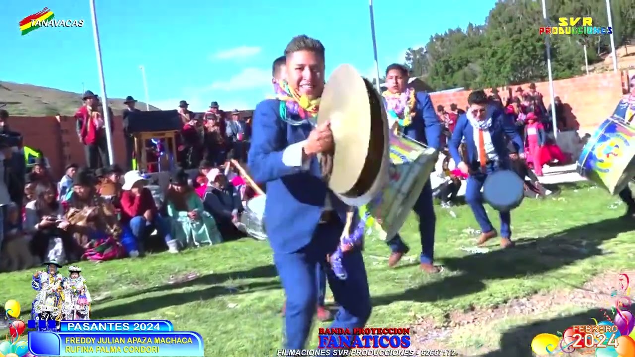 Gran Comparsa de Ch'utas Alegres  de Tanavacas 2024 Con Fe y Devoción a la Virgen de la Candelaria