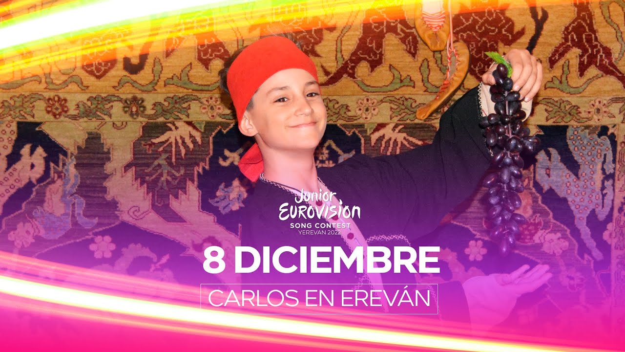 CARLOS HIGES y su excursión en EREVÁN, ARMENIA | EUROVISIÓN 2022