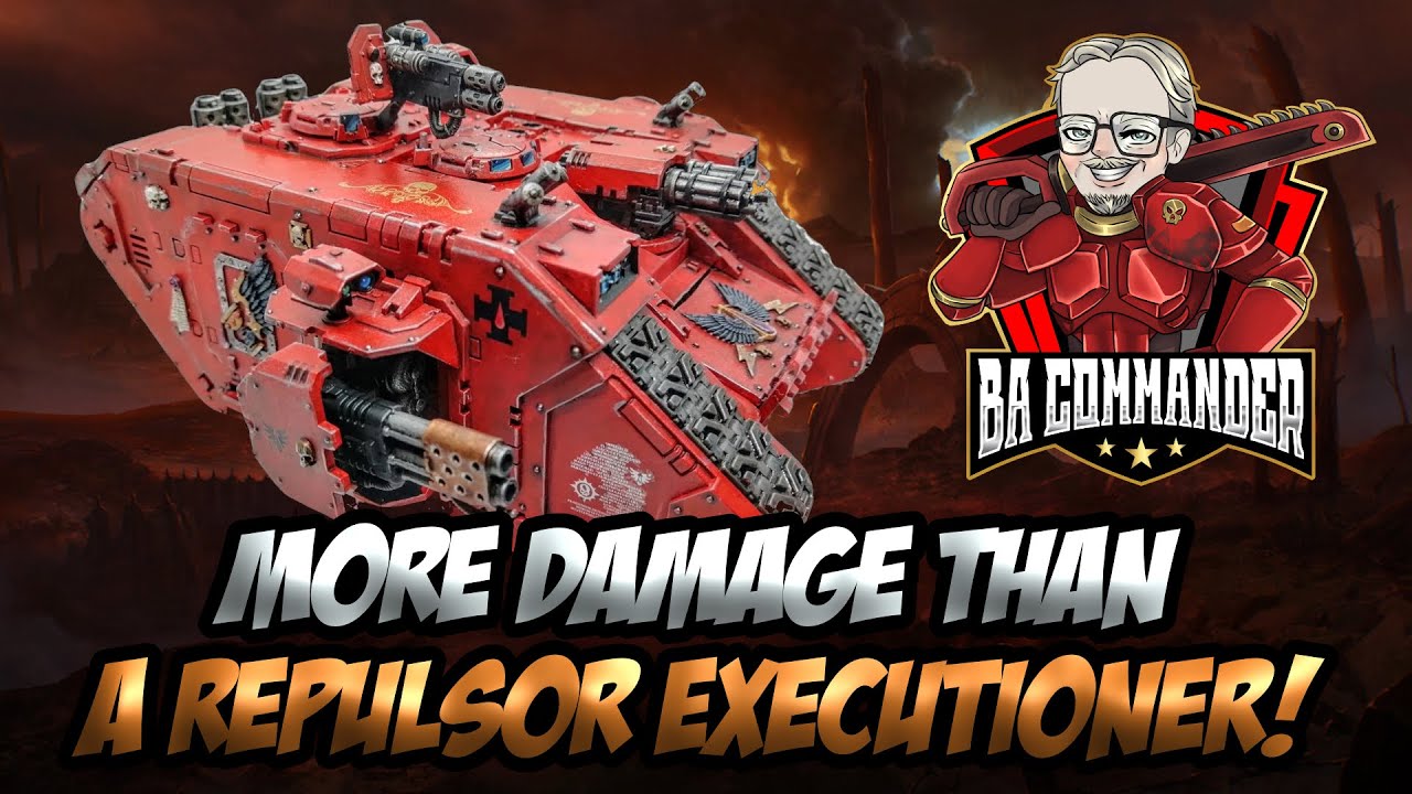 Land Raider Redeemer наносит удивительно хороший урон!