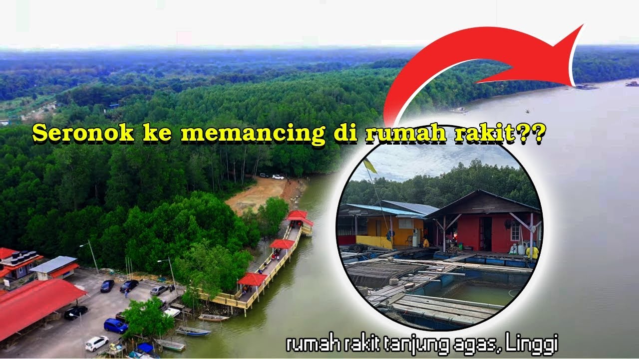 santai di rumah rakit tanjung agas linggi