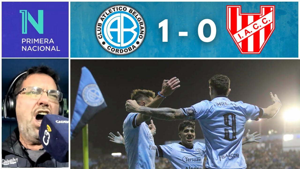 🎙⚽ BELGRANO 1 INSTITUTO 0 | EL PIRATA SE QUEDÓ CON EL CLÁSICO | RELATO BOCHA HOURIET