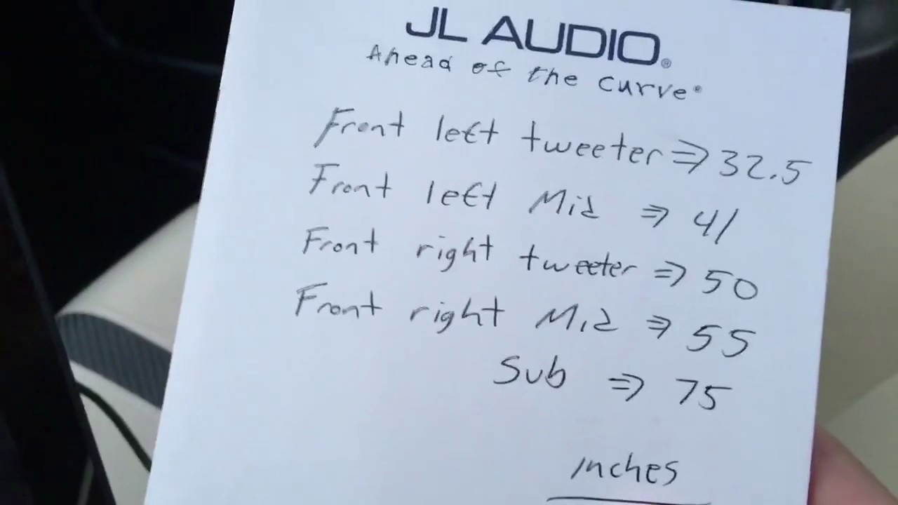 JL Audio TwK™ Tip! Easy set up!