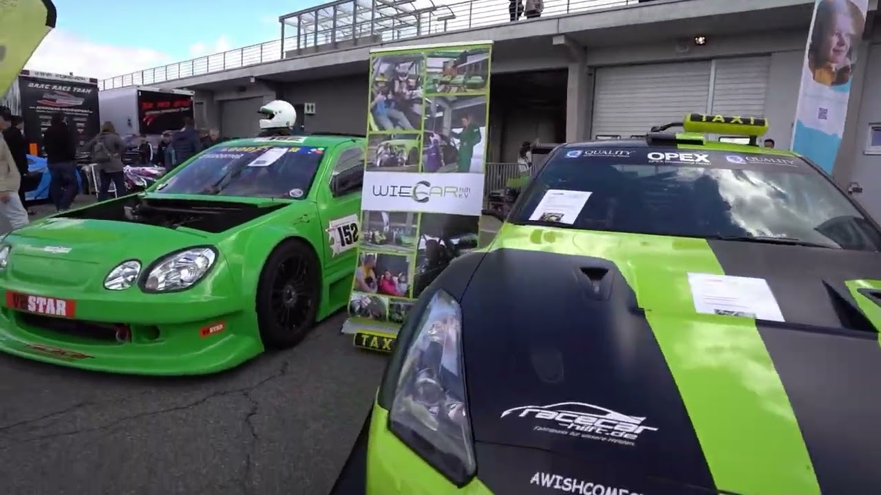Racecar-hilft e.V Grip Motorsportevent  Sachsenring mit V8-Star Nissan GTR und Audi S1 E2 quattro
