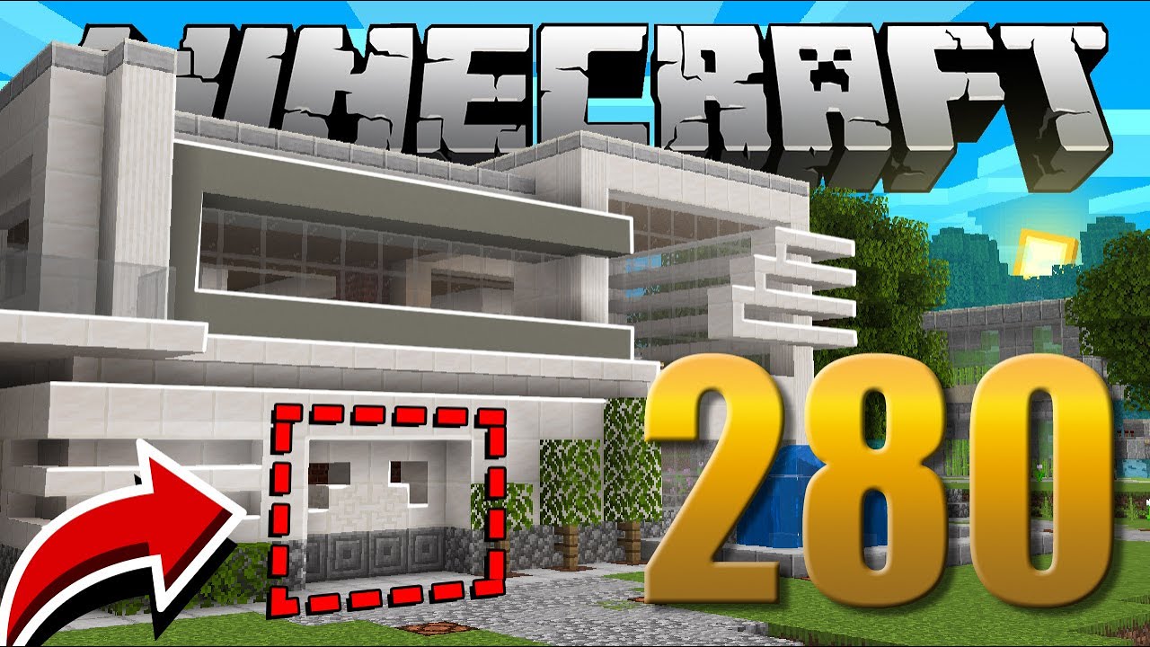Finalmente a PORTA AUTOM&Aacute;TICA! - Minecraft Em busca da casa autom&aacute;tica #280
