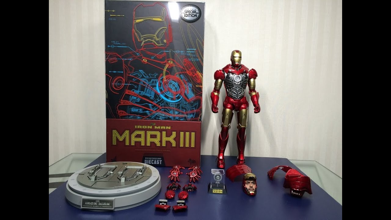 Mark 3 Diecast Iron Man by Hot Toys