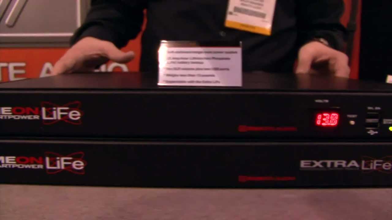 NAB 2012 - Remote Audio Meon LiFe