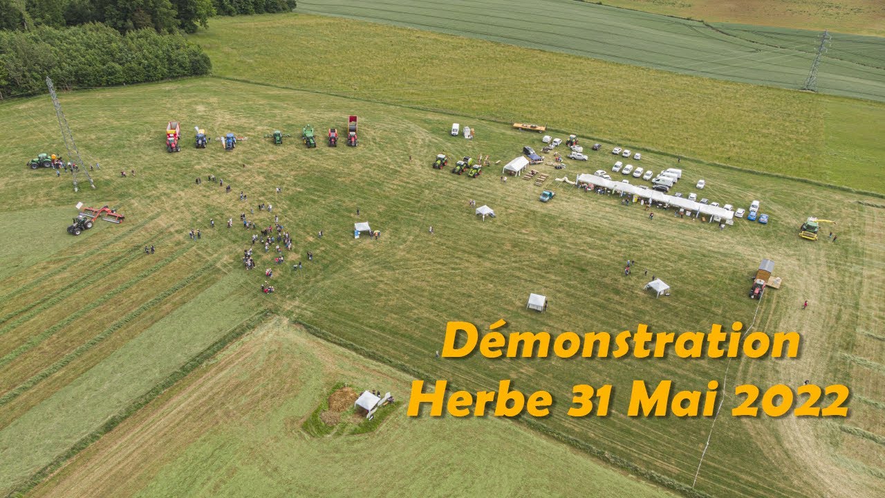 Présentation matériel journée démonstration sur l'herbe Aouste