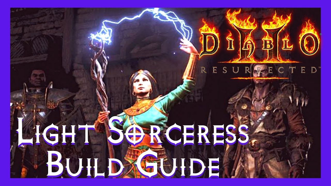 Diablo 2 Resurrected - Lightning Sorceress Build