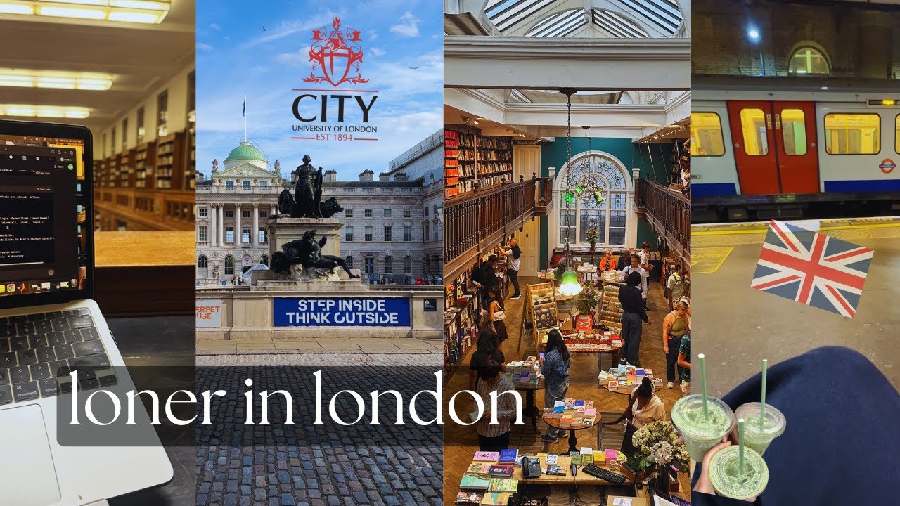 loner in london | city, university london, studying spots, work, networking, international student