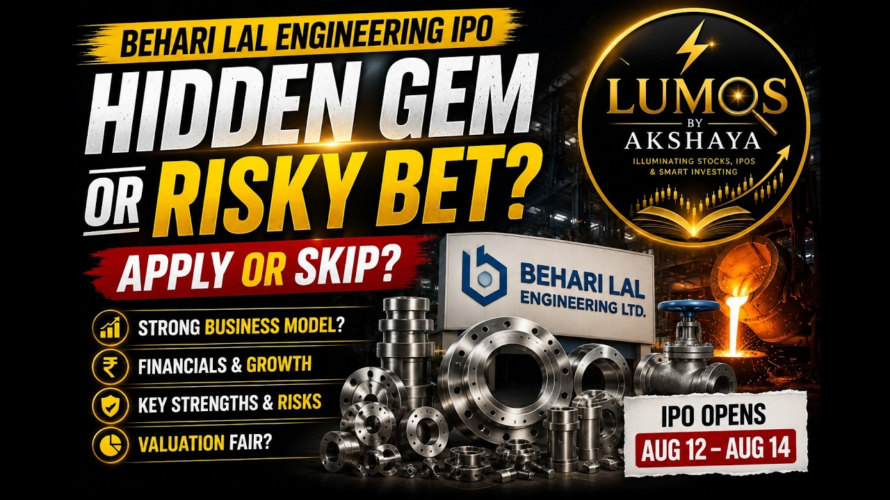 Behari Lal Engineering IPO 🔥 | Hidden Gem or Risky Bet? | Apply or Skip?