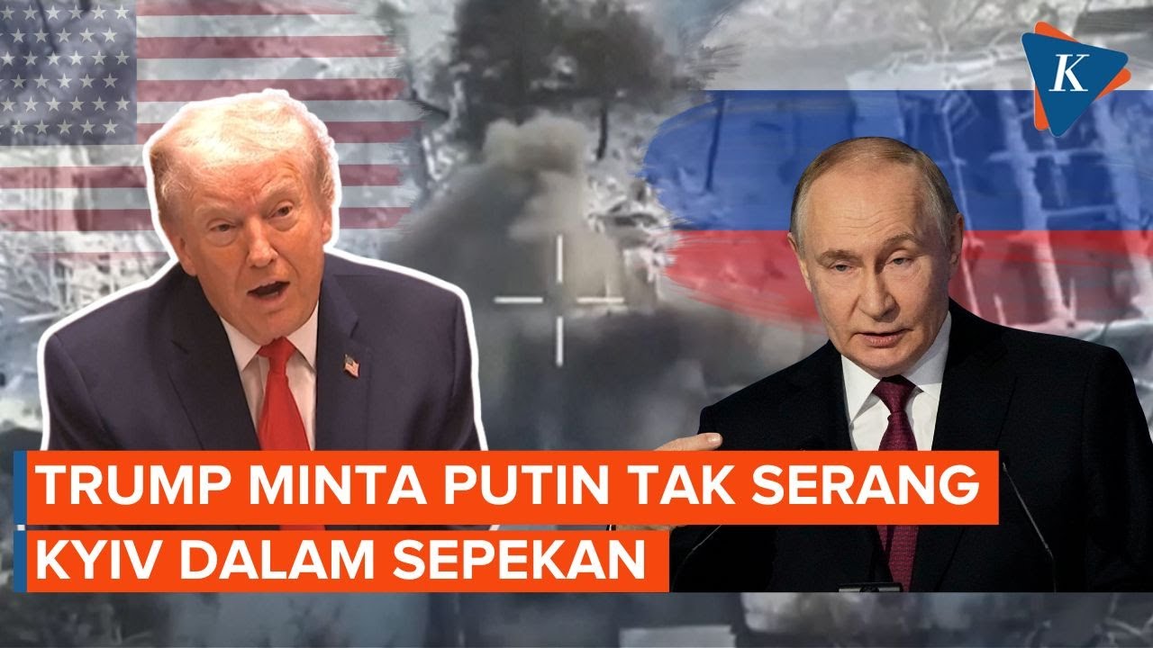 Trump Peringatkan Putin Tak Serang Kyiv Selama Sepekan