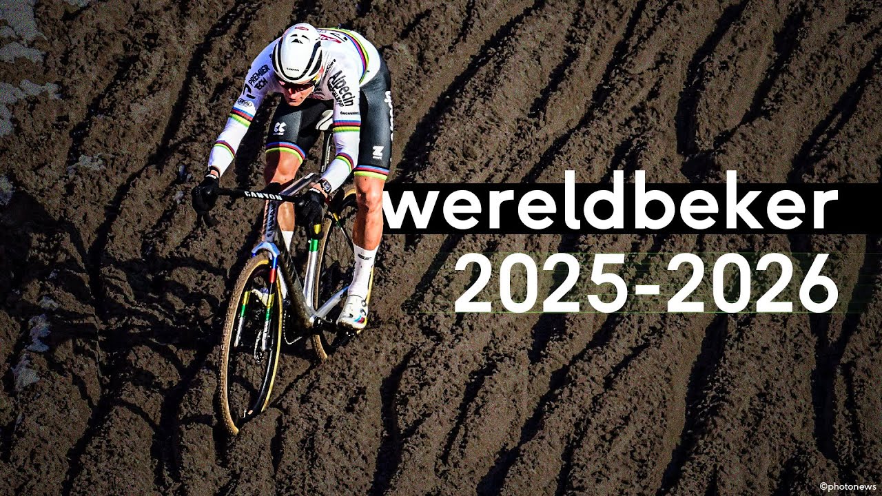 Bekijk de totale dominantie van Mathieu van der Poel in de Wereldbeker in 6 dolle minuten