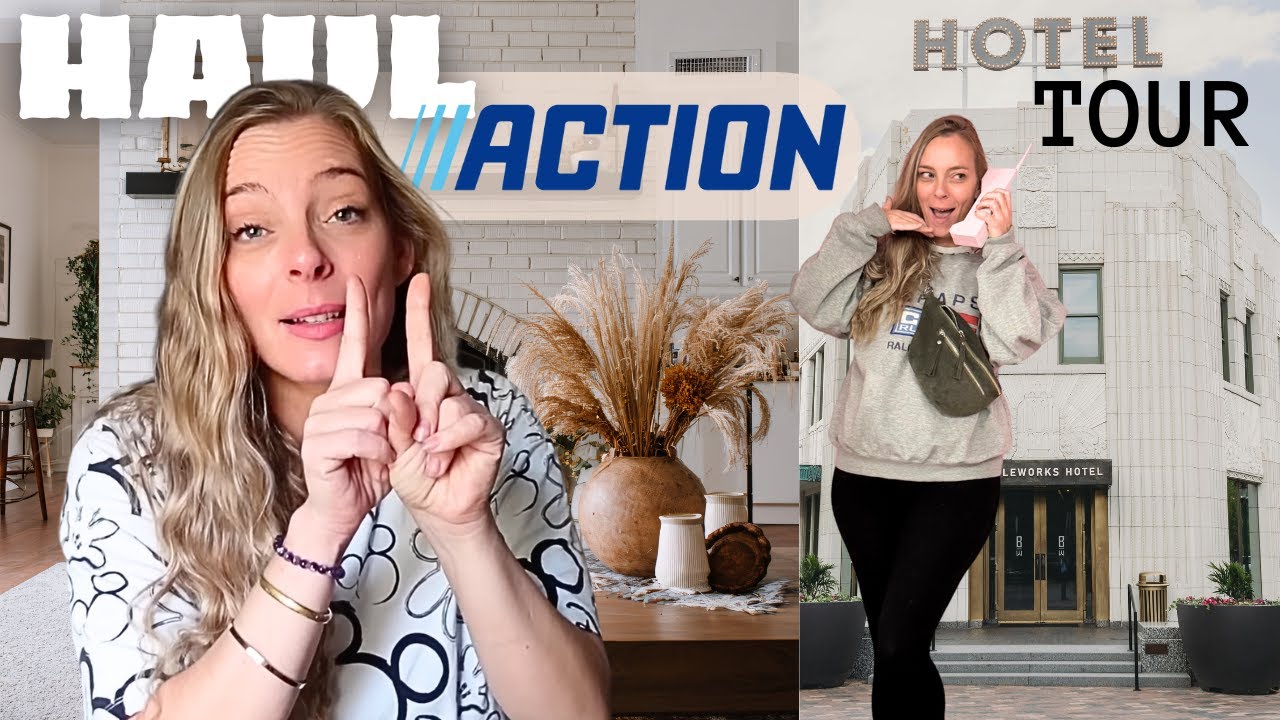 💶💶 HAUL ACTION & HOTEL TOUR + Valise 🧳