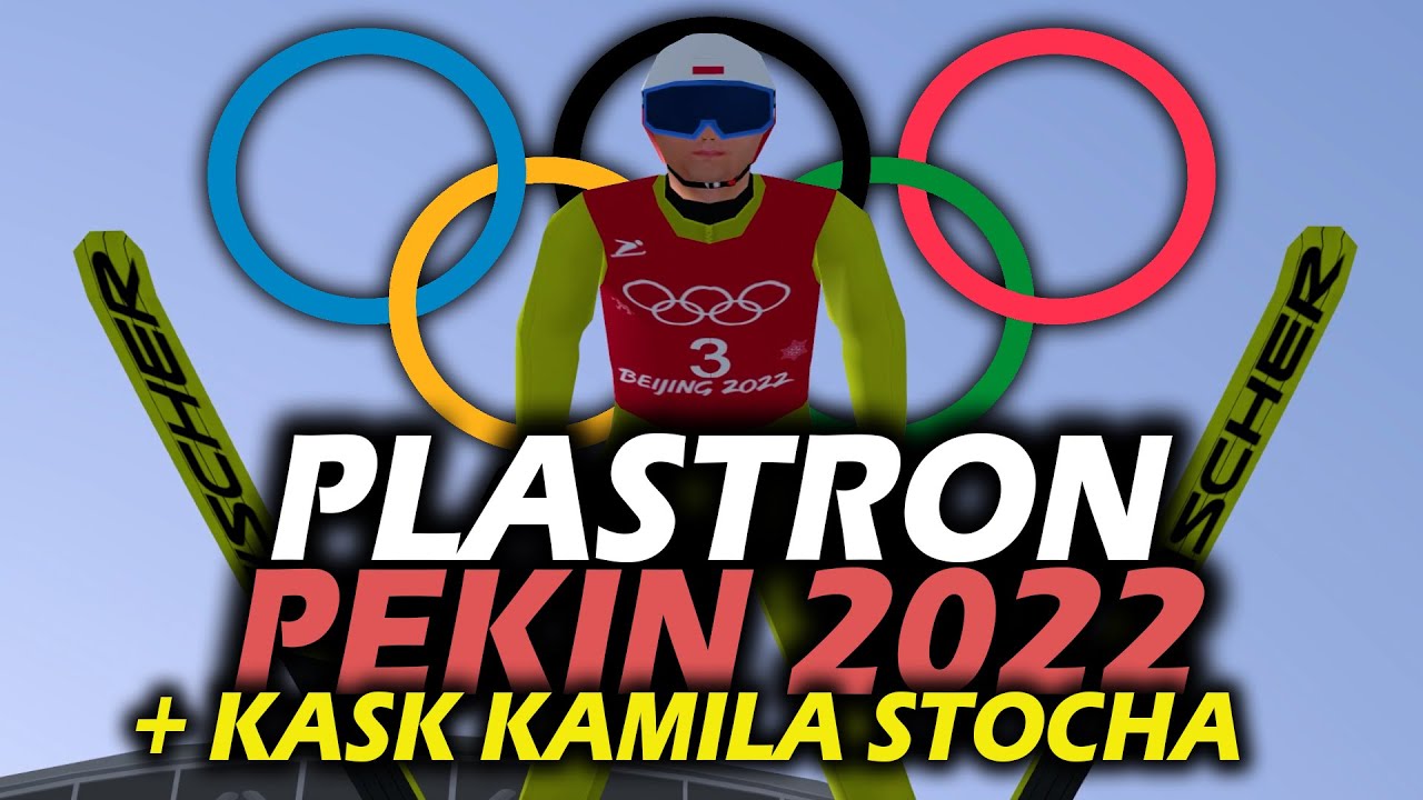 DSJ4 PLASTRON PEKIN 2022 + KASK STOCHA / BIB OF BEIJING 2022