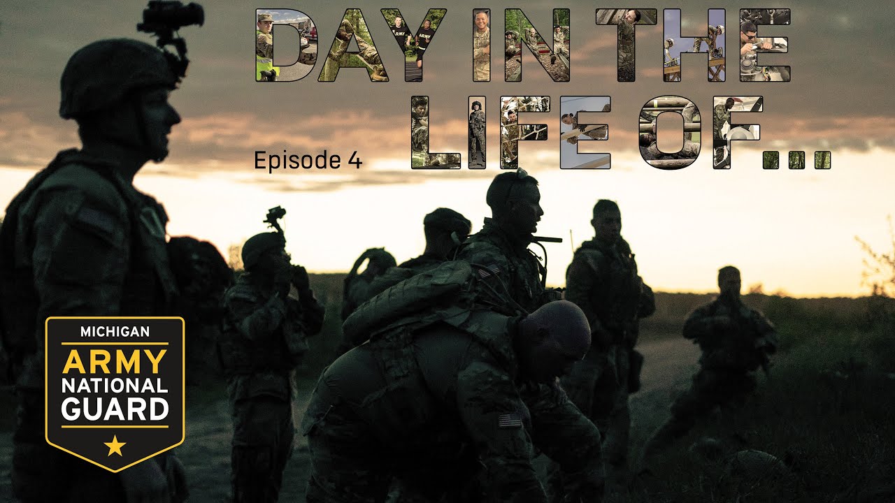 Michigan Army National Guard - A Day In The Life Of... Ep. 4 - 125 INF Night Fire