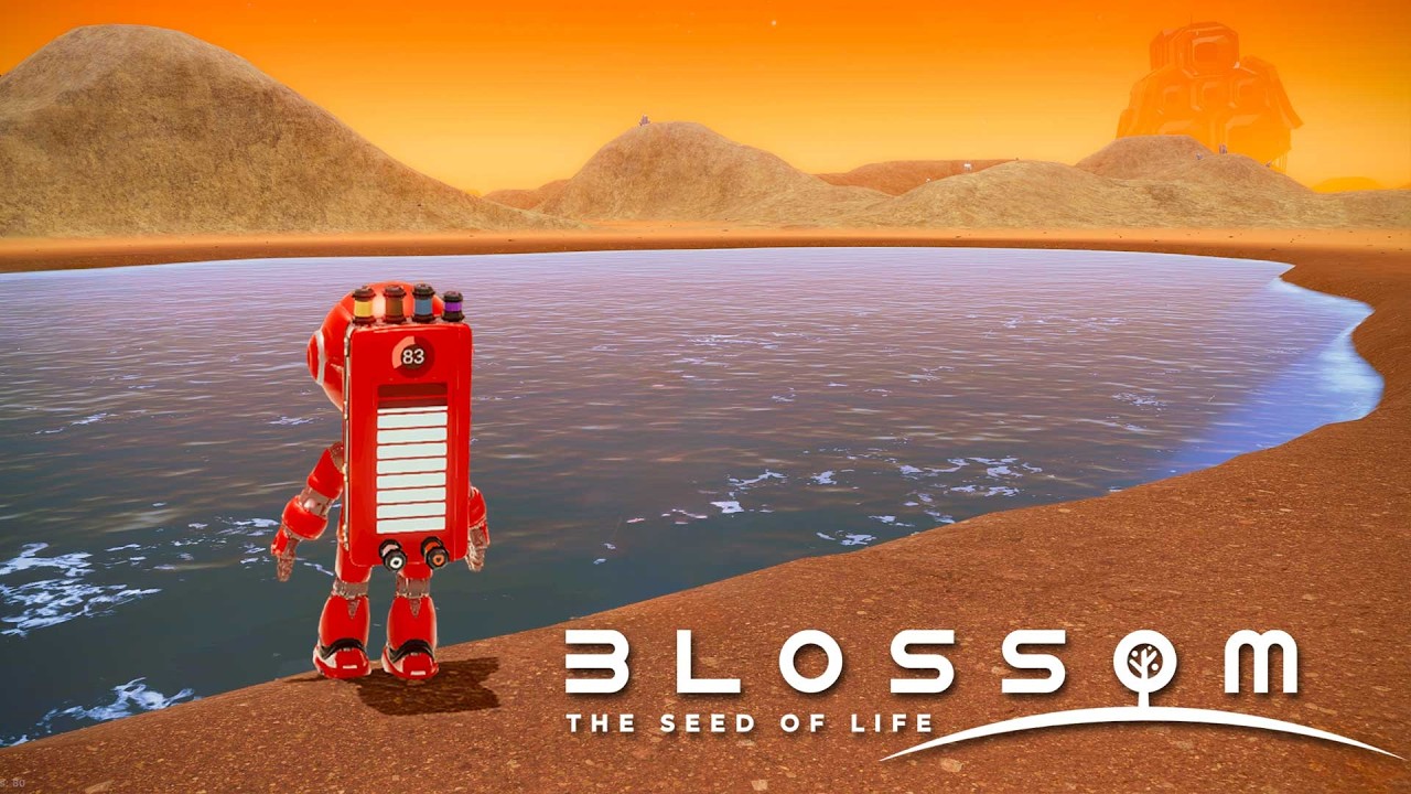 Eine Basis mit Badesee - Blossom #08