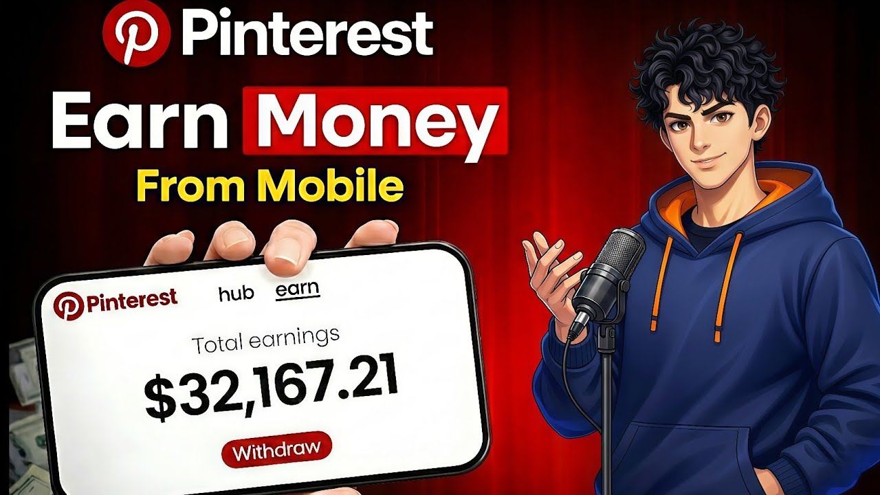 How to Earn Money with Pinterest Using Mobile | Pinterest Affiliate Marketing (Step By Step)