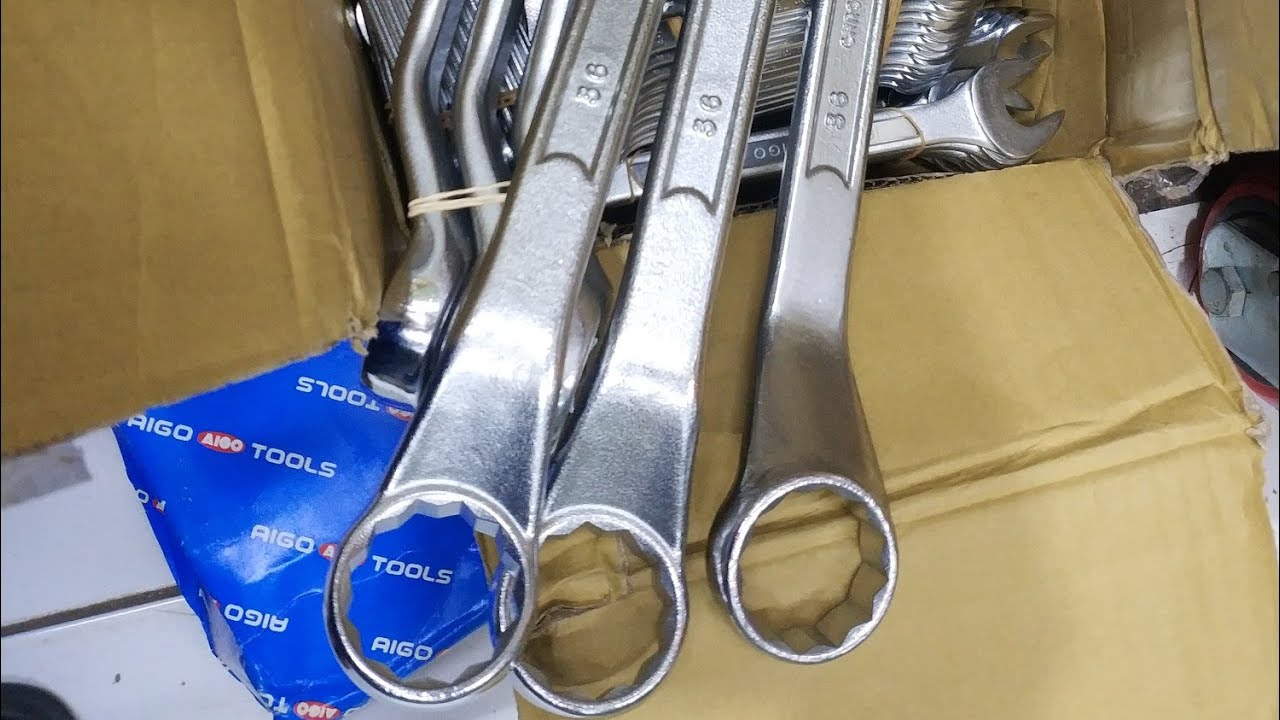 Kedatangan Harta Karun...!!? Kunci Ring  kunci Pas AIGO asli Japan OEM