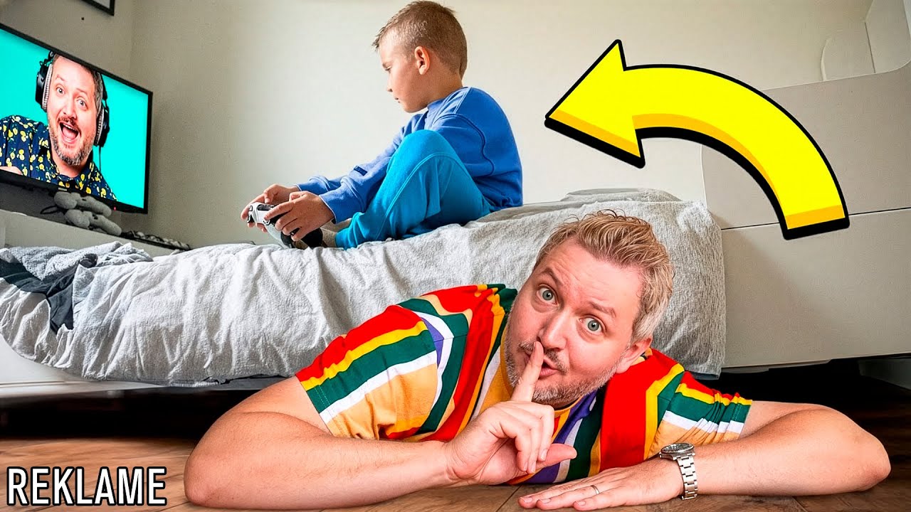 Jeg GEMTE MIG på en fans værelse!🤫