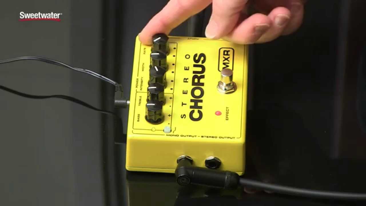 MXR Stereo Chorus Pedal Review by Sweetwater Sound