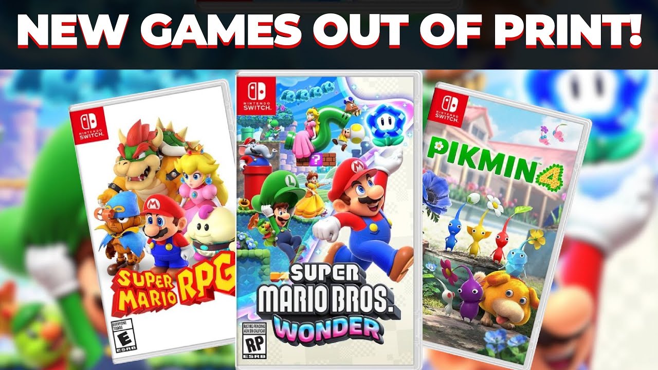 Nintendo Switch games are going out of print before Switch 2 Reveal
