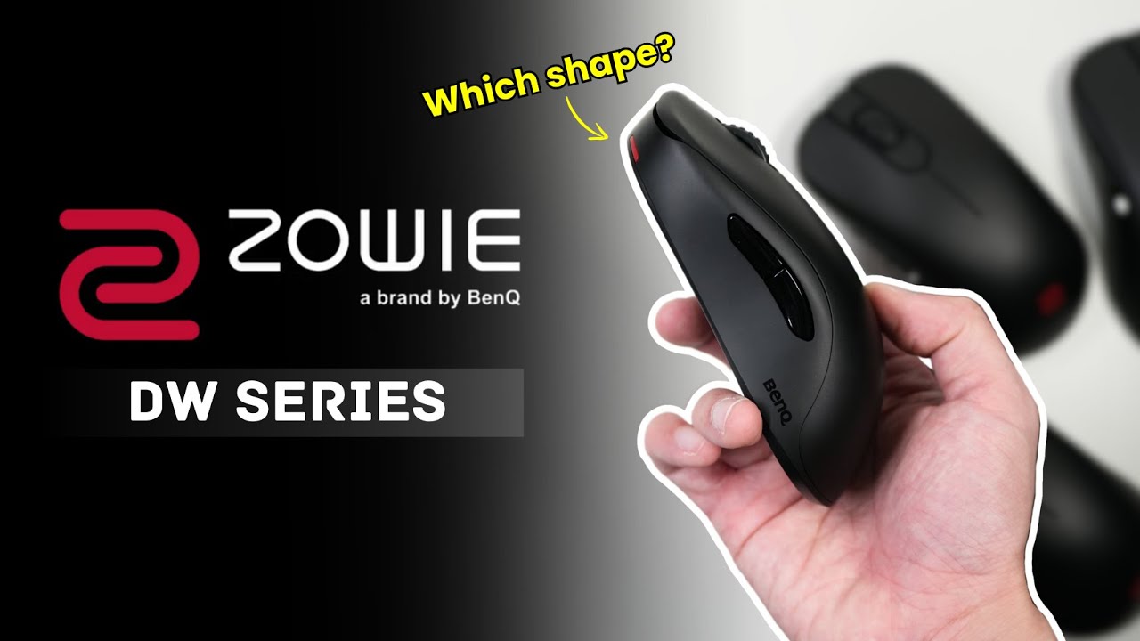 Zowie DW Series Mouse Guide – Which Shape Is Best for You?