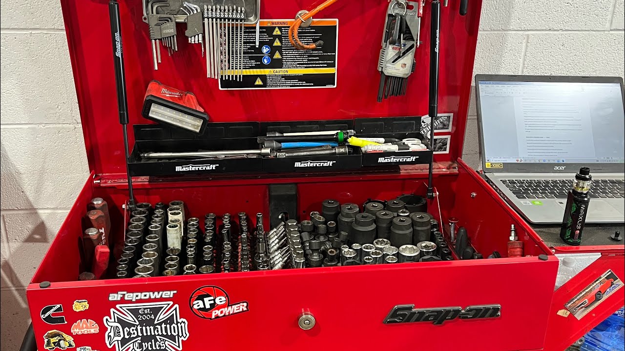 Loaded Snap On Roll Cart Tour