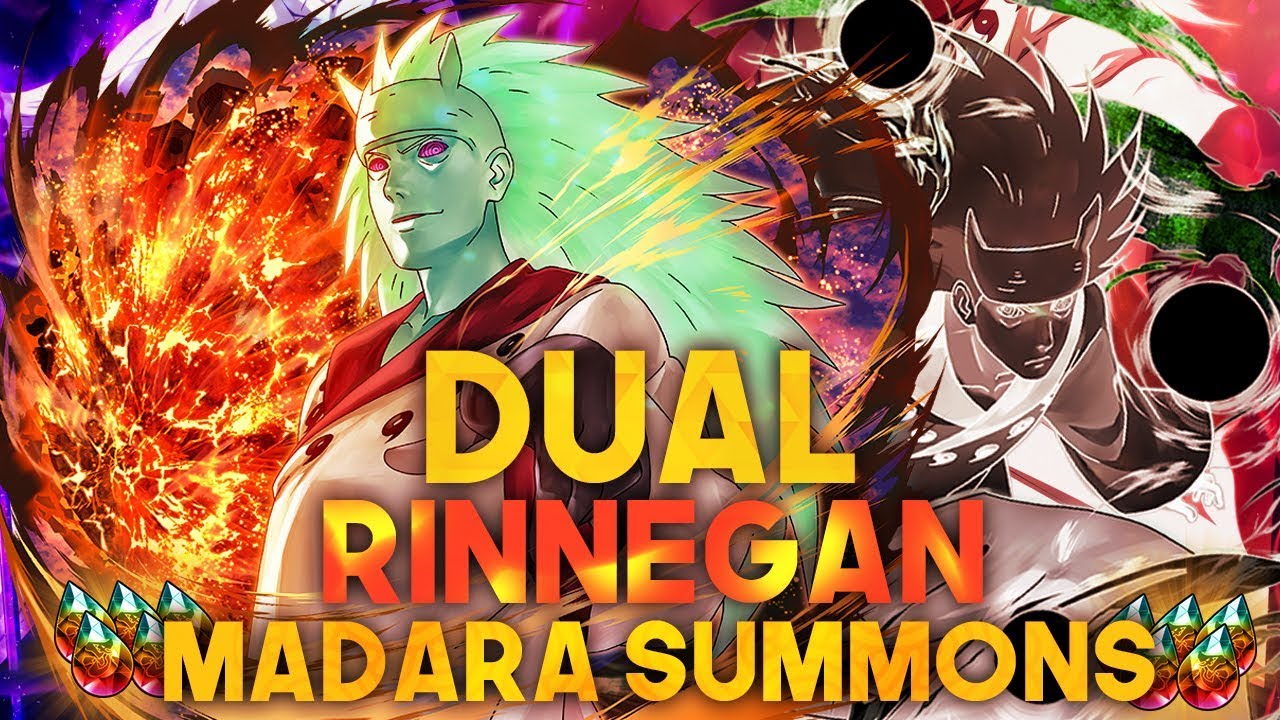 DUAL RINNEGAN MADARA SUMMONS | Naruto Ultimate Ninja Blazing